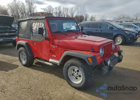 1998 Jeep Wrangler / Tj Sport from USA, damaged, VIN 1J4FY19SXWP754756